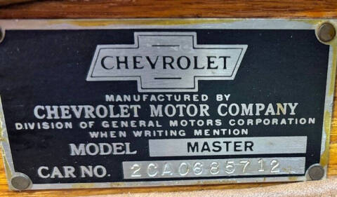 1933 Chevrolet Master Deluxe