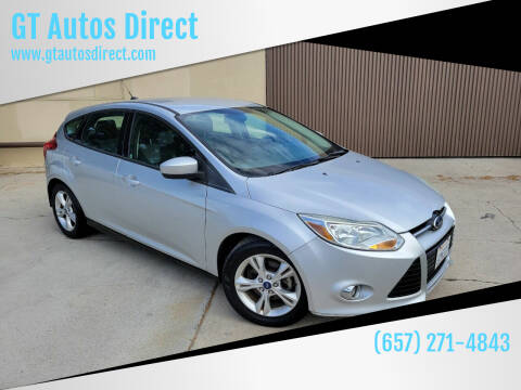 2012 Ford Focus for sale at GT Autos Direct in Garden Grove CA