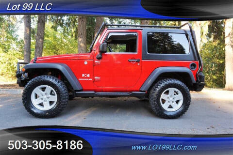 2009 Jeep Wrangler for sale at LOT 99 LLC in Milwaukie OR