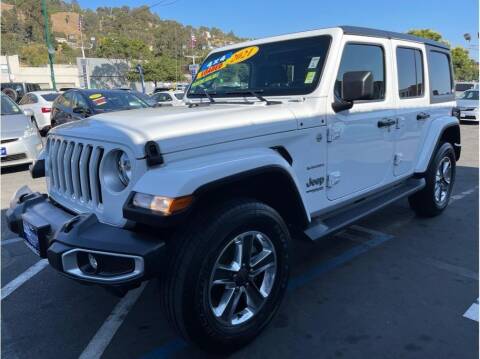 2021 Jeep Wrangler Unlimited for sale at AutoDeals DC in Daly City CA