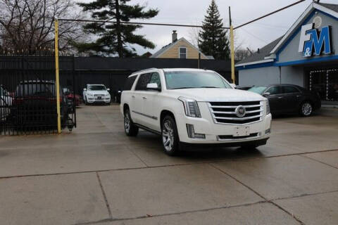 2015 Cadillac Escalade ESV for sale at F & M AUTO SALES in Detroit MI
