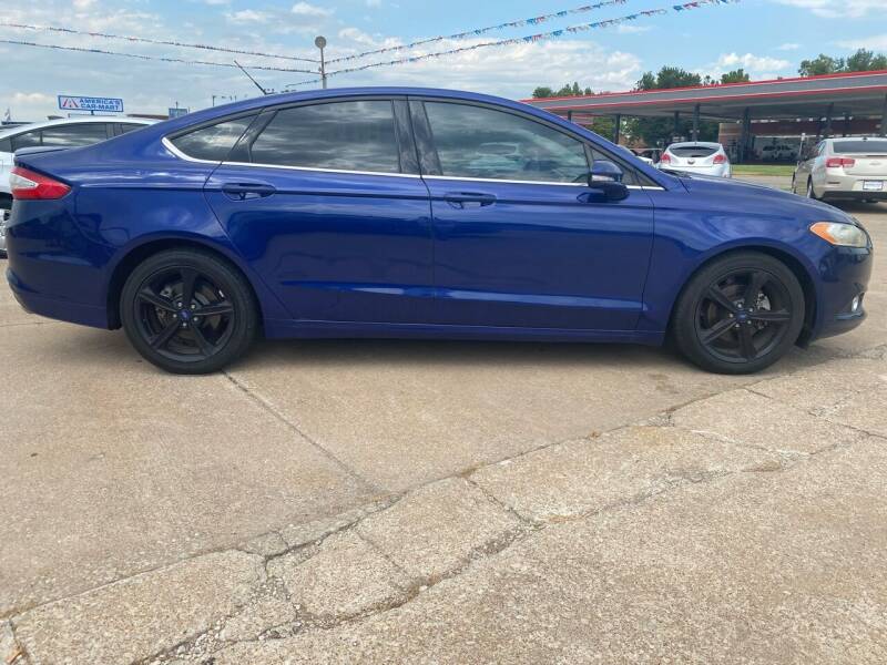2016 Ford Fusion for sale at Pioneer Auto in Ponca City OK