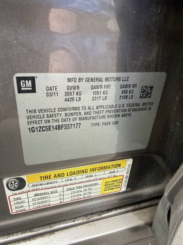 2011 Chevrolet Malibu LT