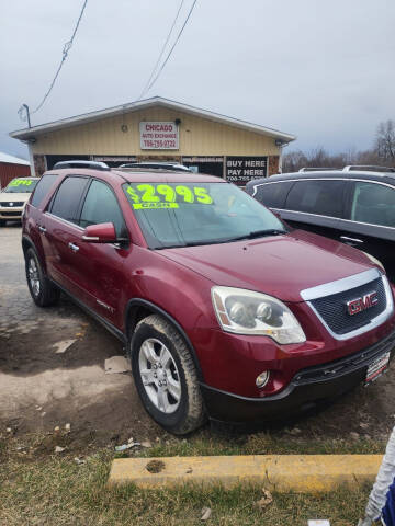 2008 GMC Acadia for sale at Chicago Auto Exchange in South Chicago Heights IL