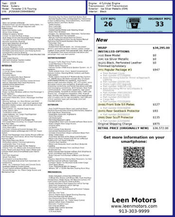 2019 Subaru Forester Touring