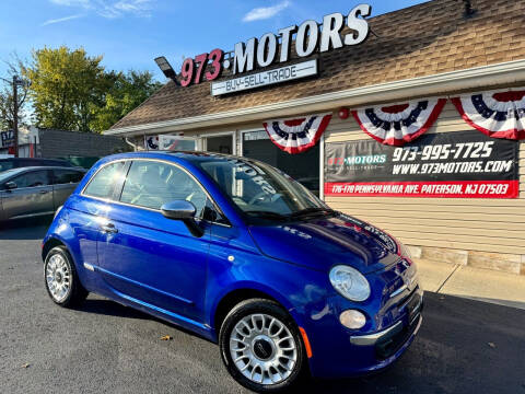 2012 FIAT 500 for sale at 973 MOTORS in Paterson NJ