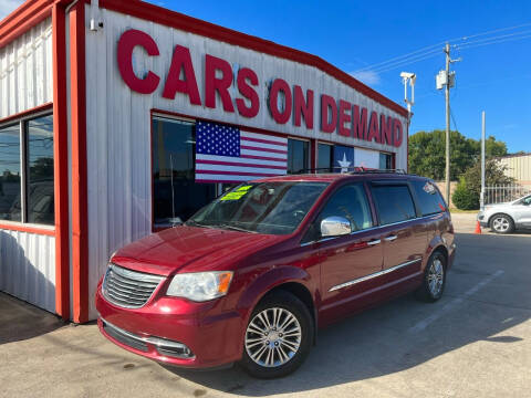 2014 Chrysler Town and Country for sale at Cars On Demand 2 in Pasadena TX