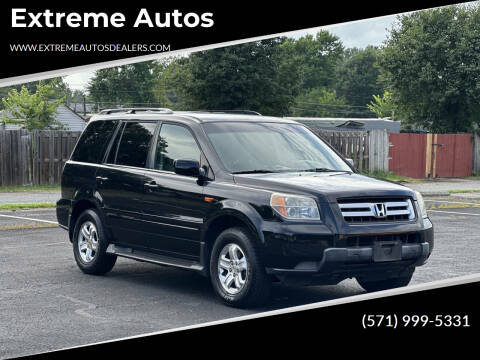 2008 Honda Pilot for sale at Extreme Autos in Front Royal VA