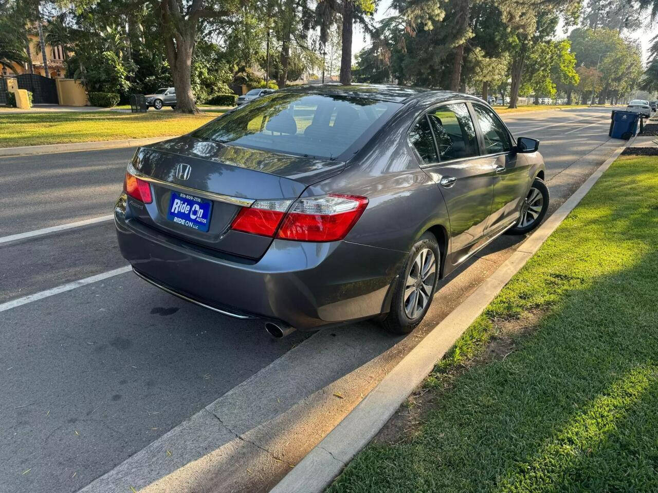 2013 Honda Accord for sale at Ride On LLC in Van Nuys, CA