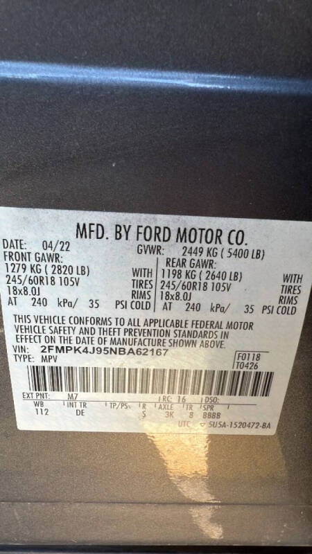 2022 Ford Edge