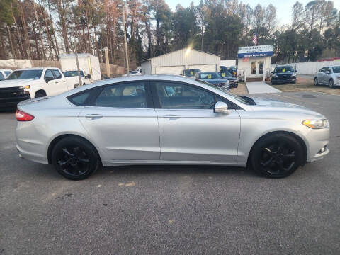 2016 Ford Fusion for sale at Econo Auto Sales Inc in Raleigh NC