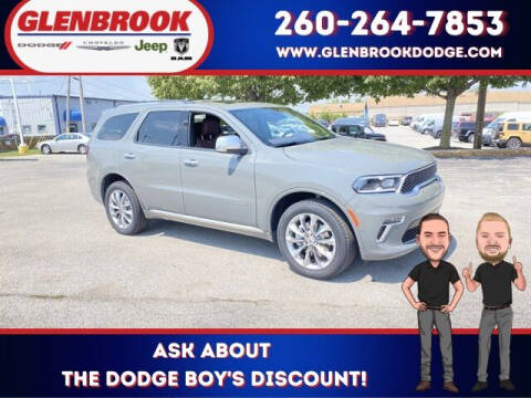 2023 Dodge Durango for sale at Glenbrook Dodge Chrysler Jeep Ram and Fiat in Fort Wayne IN