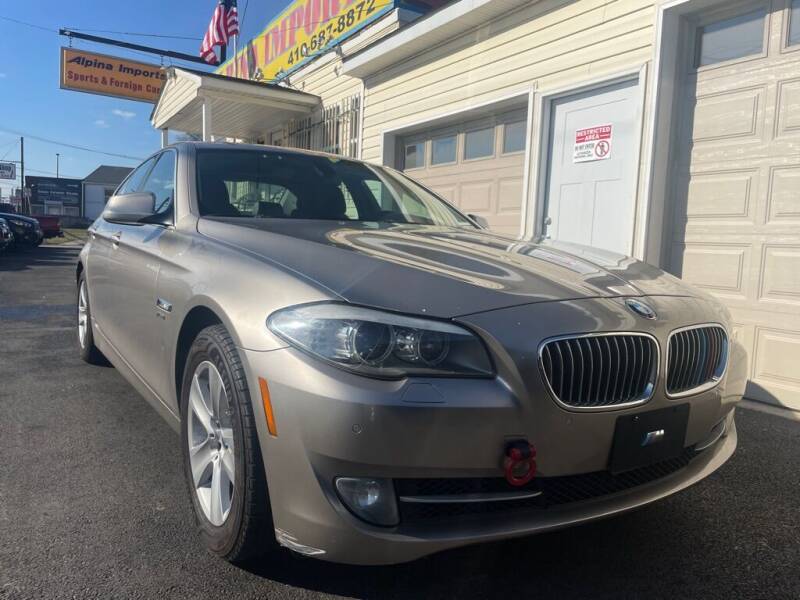 2012 BMW 5 Series for sale at Alpina Imports in Essex MD