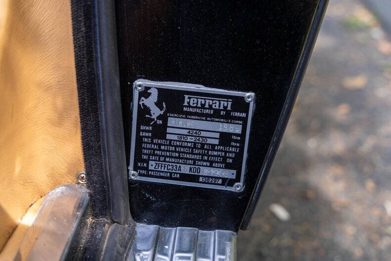 1989 Ferrari Mondial T