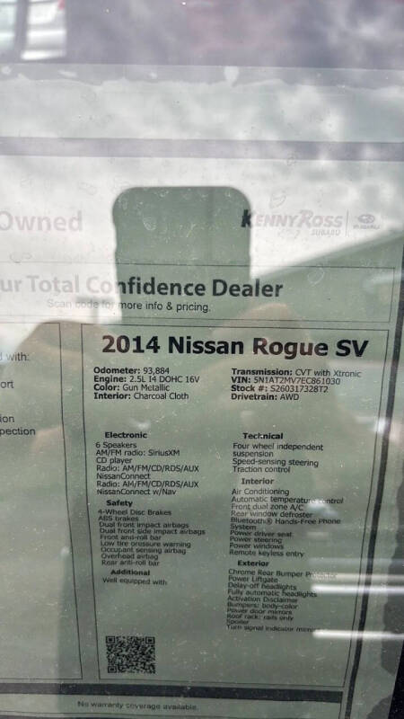 2014 Nissan Rogue