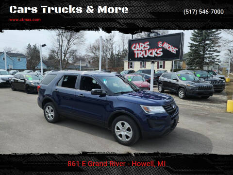 2017 Ford Explorer for sale at Cars Trucks & More in Howell MI