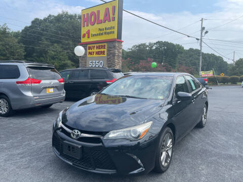 2015 Toyota Camry for sale at NO FULL COVERAGE AUTO SALES LLC in Austell GA
