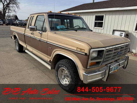 1985 Ford F-150 for sale at B & B Auto Sales in Brookings SD