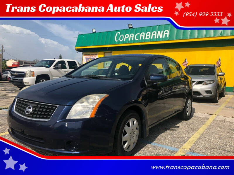 2008 Nissan Sentra for sale at TransCopacabana.Com in Hollywood FL