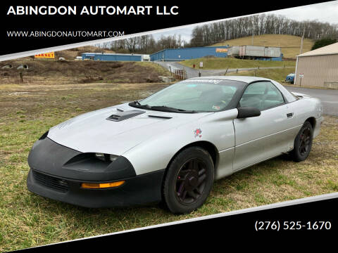 1996 Chevrolet Camaro for sale at ABINGDON AUTOMART LLC in Abingdon VA