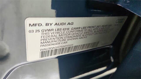 2025 Audi A6 Sportback e-tron quattro Prestige