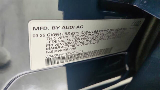 2025 Audi A6 Sportback e-tron quattro Prestige