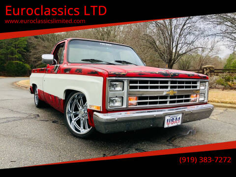 1986 Chevrolet C/K 10 Series for sale at Euroclassics LTD in Durham NC