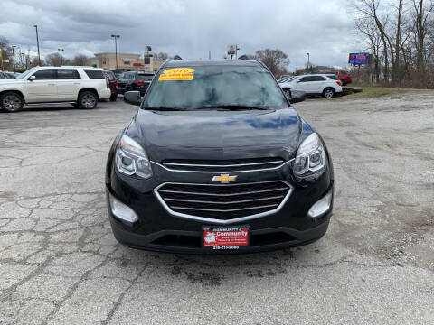 2016 Chevrolet Equinox for sale at Community Auto Brokers in Crown Point IN