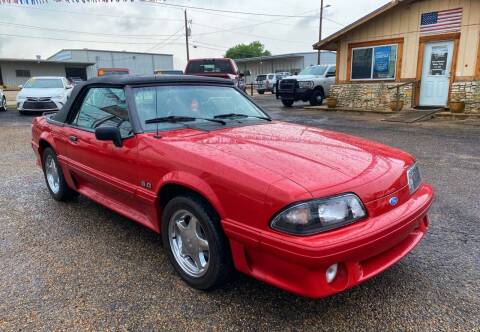 1988 Ford Mustang for sale at The Trading Post in San Marcos TX