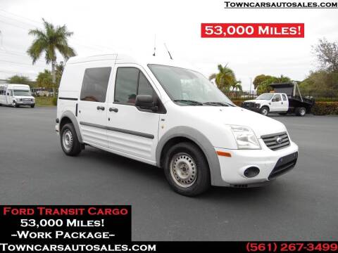 2013 Ford Transit Connect Cargo for sale at Town Cars Auto Sales in West Palm Beach FL