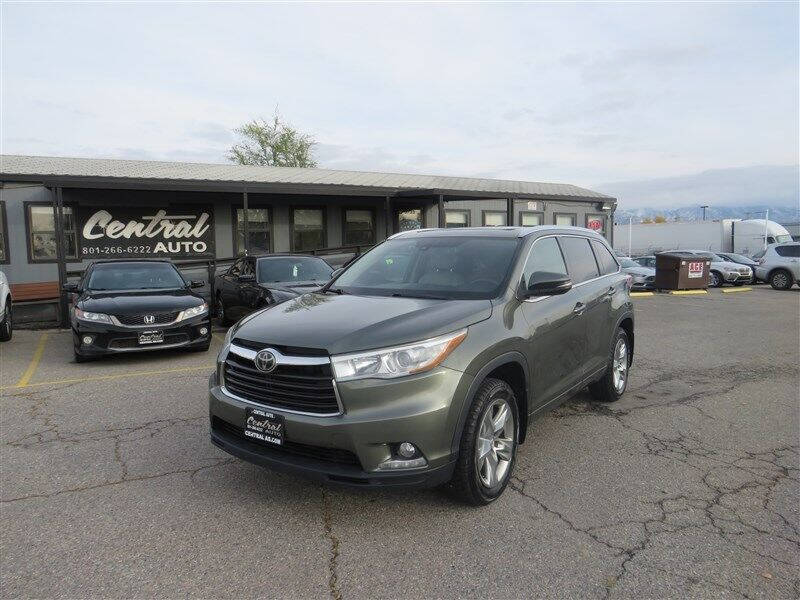 2014 Toyota Highlander for sale at Central Auto in South Salt Lake UT