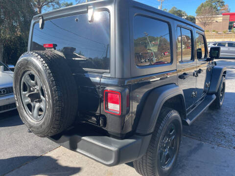 2018 Jeep Wrangler Unlimited Sport