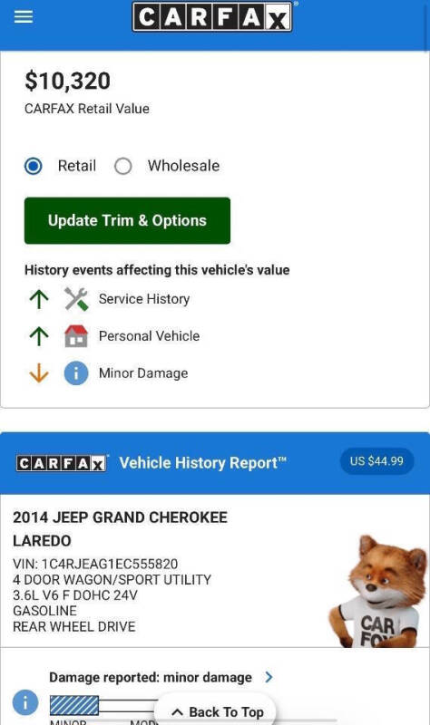 2014 Jeep Grand Cherokee Laredo