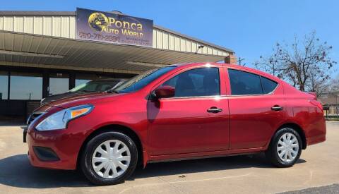 2018 Nissan Versa for sale at Ponca Auto World in Ponca City OK