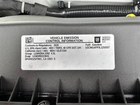 2020 Chevrolet Express 2500