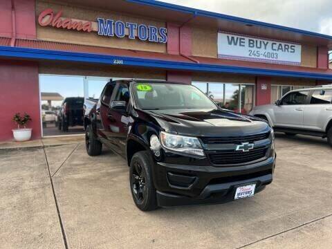 2018 Chevrolet Colorado for sale at Ohana Motors - Lifted Vehicles in Lihue HI