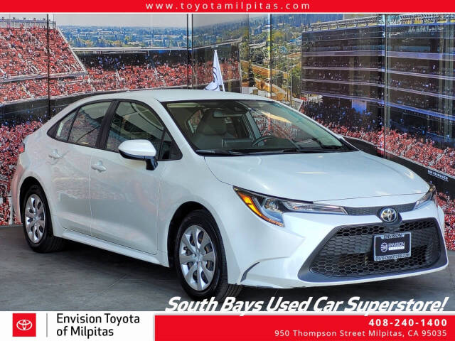 2022 Toyota Corolla for sale at Envision Toyota of Milpitas in Milpitas, CA