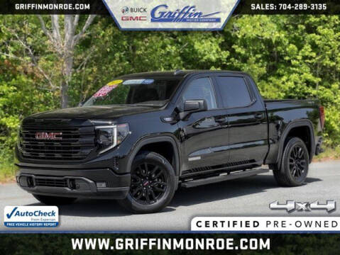 2022 GMC Sierra 1500 for sale at Griffin Buick GMC in Monroe NC