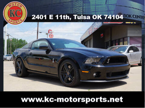 2013 Ford Shelby GT500 for sale at KC MOTORSPORTS in Tulsa OK