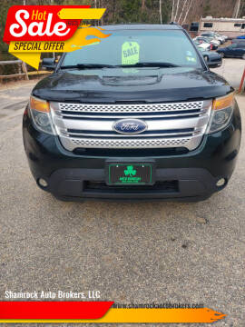 2013 Ford Explorer for sale at Shamrock Auto Brokers, LLC in Belmont NH