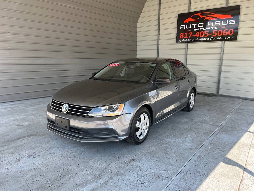 2015 Volkswagen Jetta for sale at Auto Haus Imports in Grand Prairie, TX