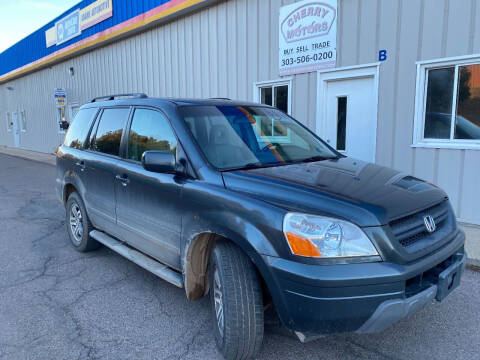 2005 Honda Pilot for sale at Cherry Motors in Castle Rock CO