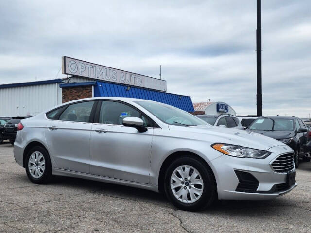 2019 Ford Fusion for sale at Optimus Auto in Omaha, NE