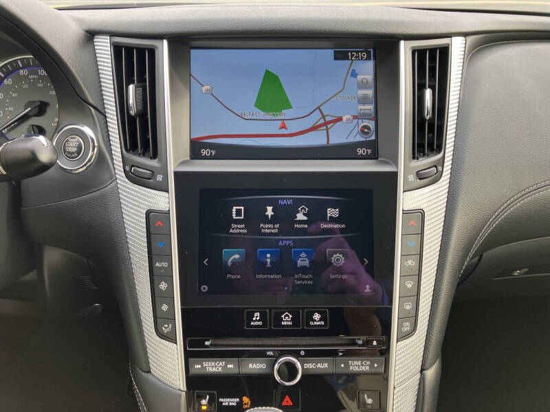 2017 Infiniti Q60 Red Sport 400