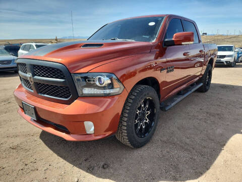 2017 RAM 1500 for sale at PYRAMID MOTORS - Pueblo Lot in Pueblo CO