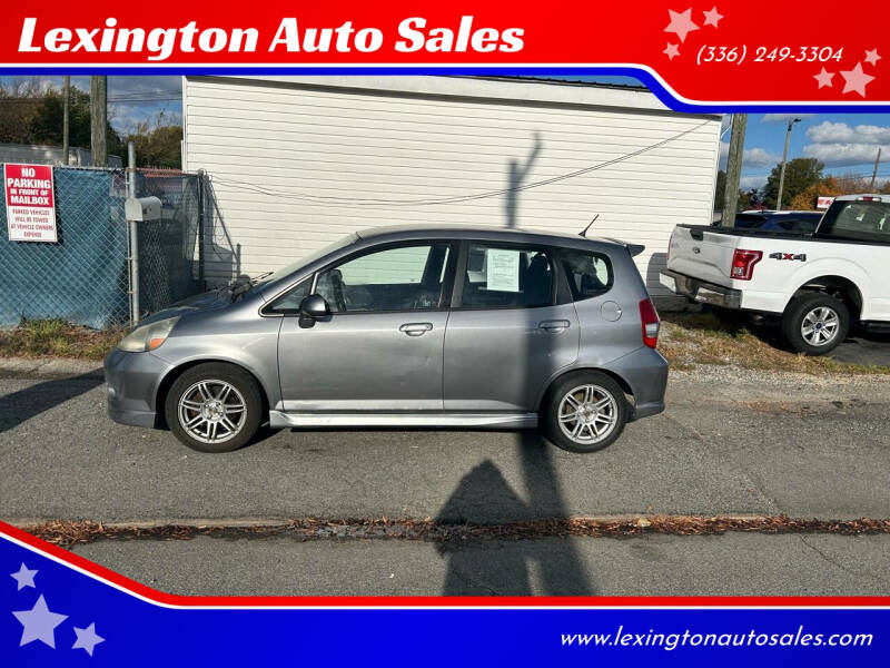 2007 Honda Fit for sale at Lexington Auto Sales in Lexington NC