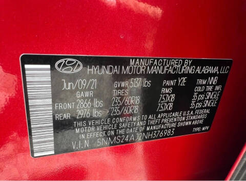 2022 Hyundai Santa Fe SEL