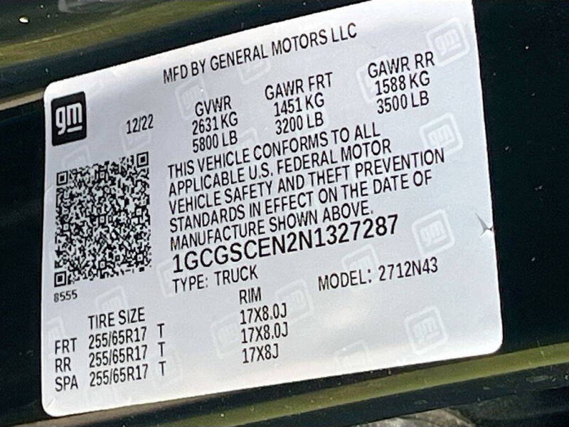 2022 Chevrolet Colorado