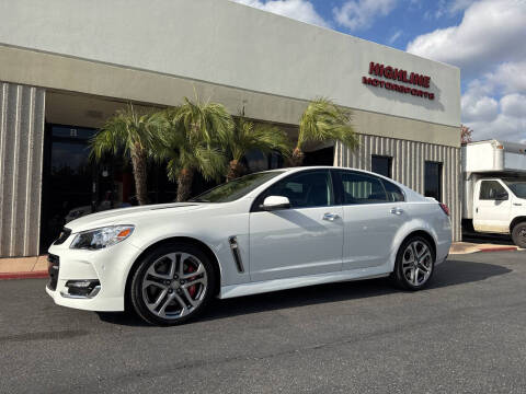 2016 Chevrolet SS for sale at HIGH-LINE MOTOR SPORTS in Brea CA