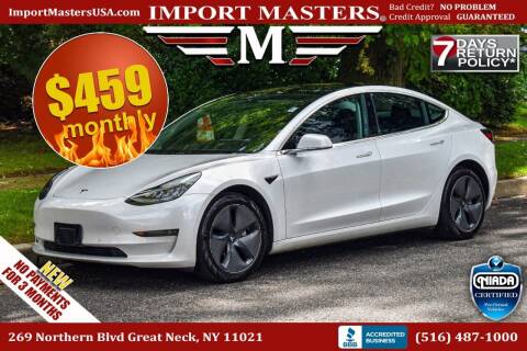 2020 Tesla Model 3 for sale at Import Masters in Great Neck NY